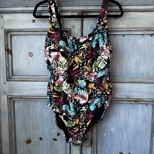 Ocean Pacific One Piece Swimsuit Size XL